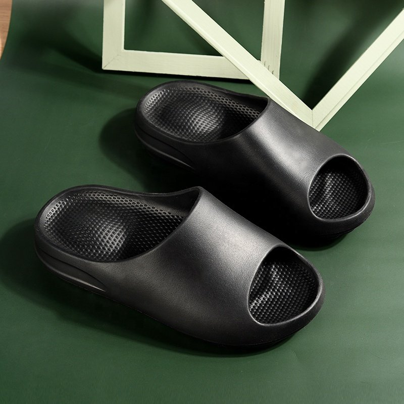 Home Slippers Thick Platform Bathroom Cloud Slippers Non-slip Flip Flops Woman Sandals Fashion Soft Sole EVA Men Slides