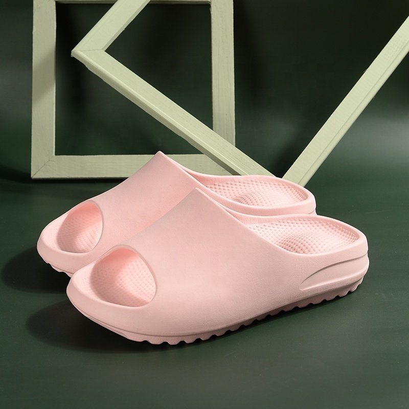 Home Slippers Thick Platform Bathroom Cloud Slippers Non-slip Flip Flops Woman Sandals Fashion Soft Sole EVA Men Slides