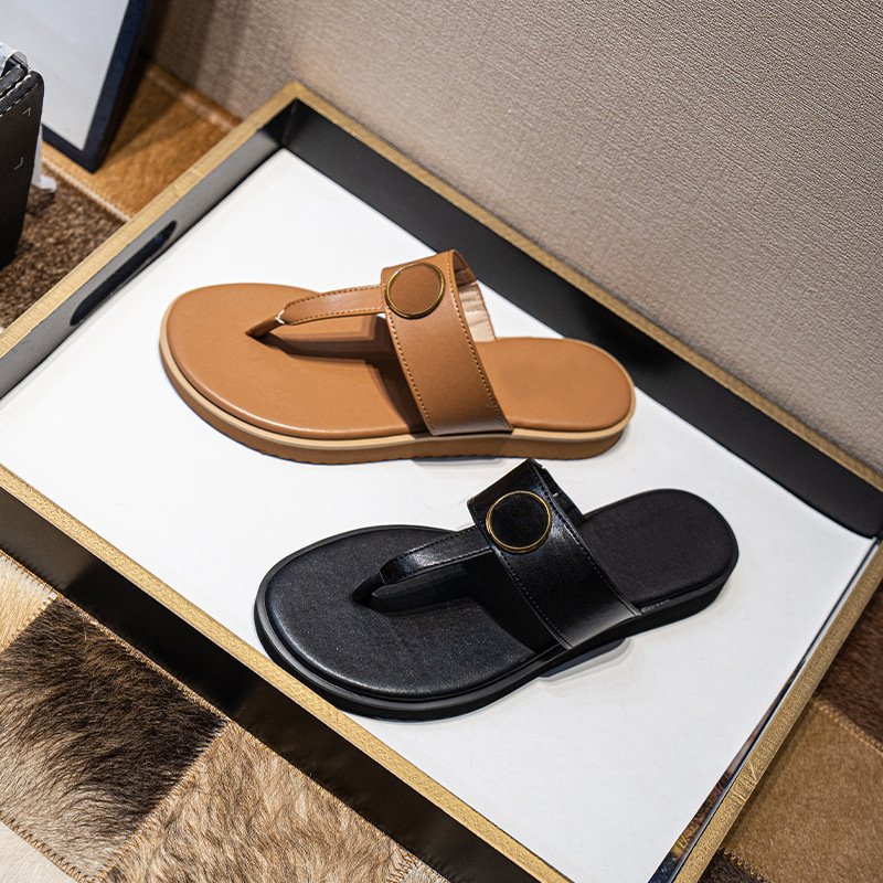 Designer Famous brand Luxury slippers Casual custom ladies slippers 2024