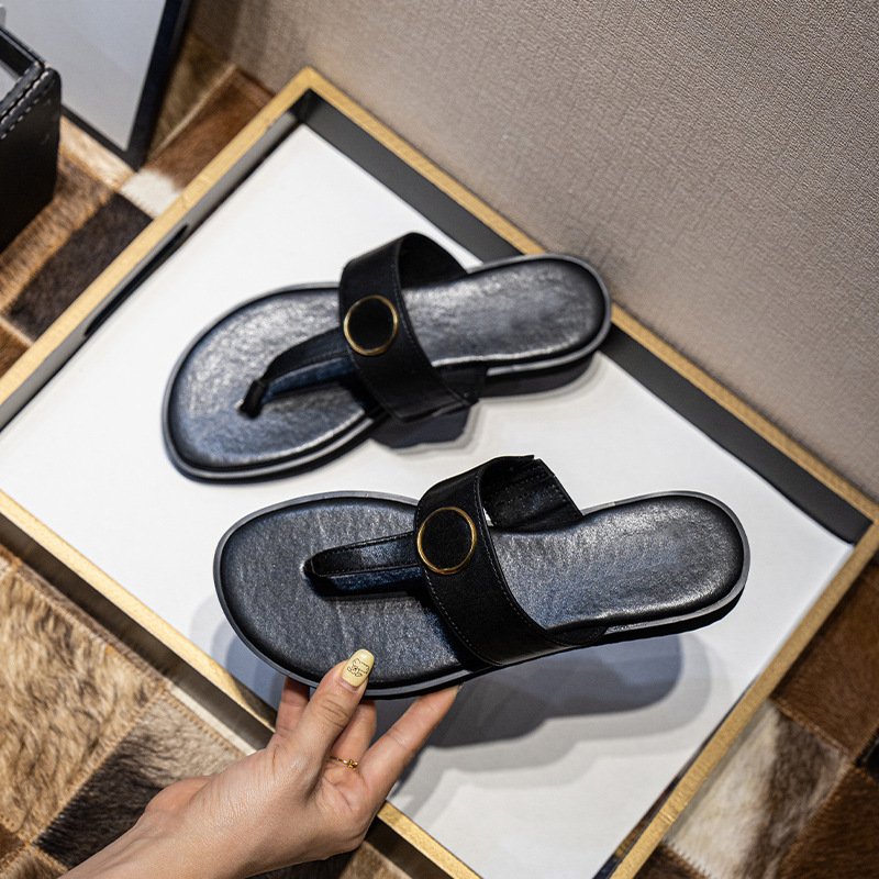Designer Famous brand Luxury slippers Casual custom ladies slippers 2024