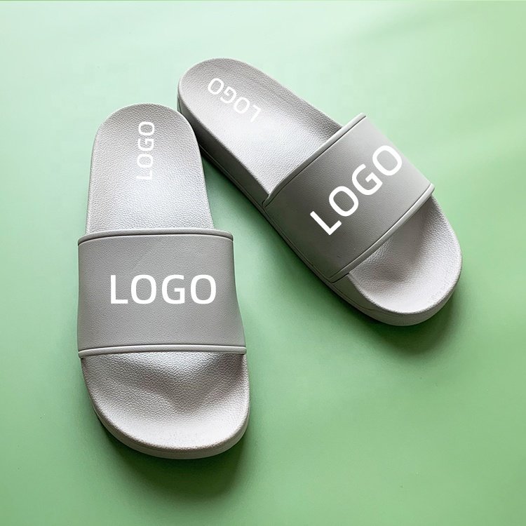 In Stock Cheap High Quality Female Slides Slippers Ladies' Open Toe PVC Custom Footwear Shoes Sandals for Women
