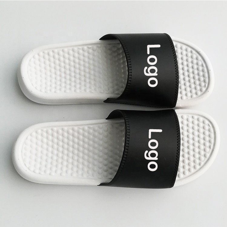 Original High Quality Brand Logo Custom Women Slipper Massage Sole Shoes Men Custom Logo Slides