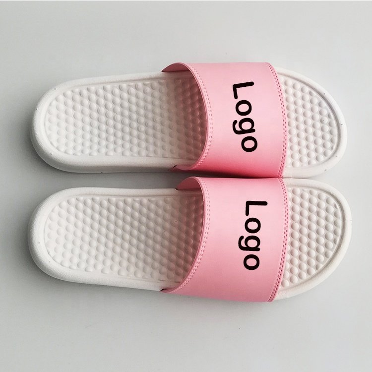 Original High Quality Brand Logo Custom Women Slipper Massage Sole Shoes Men Custom Logo Slides