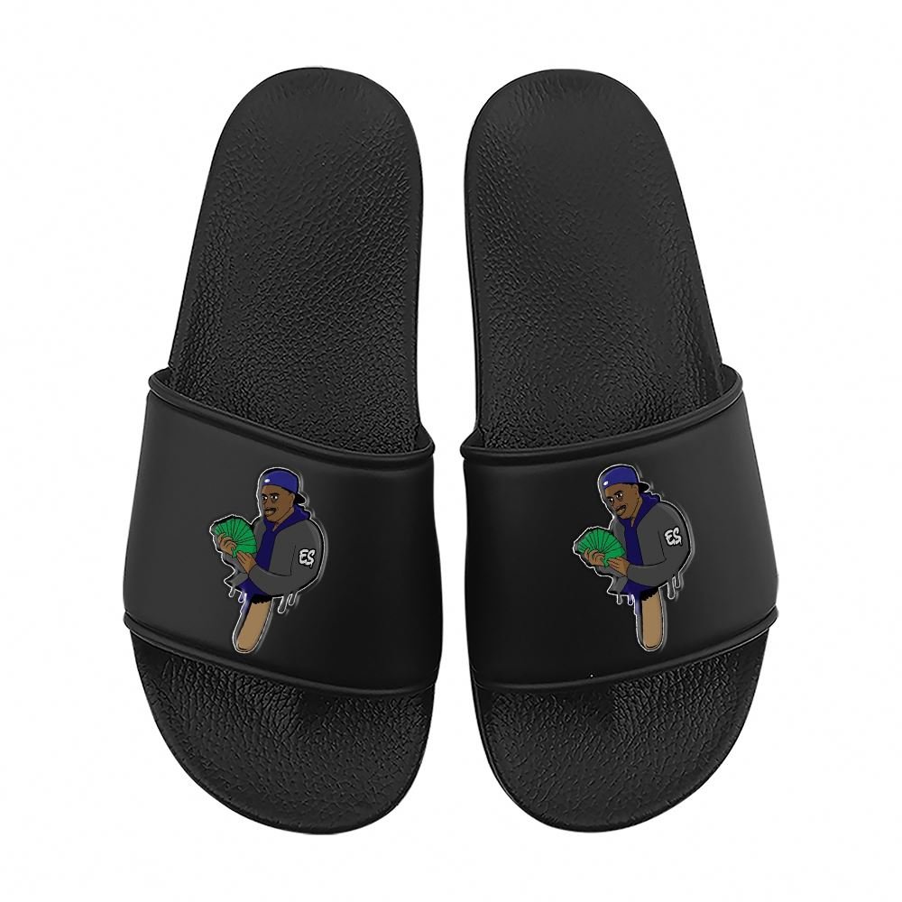 New Design Custom Printing Custom Slippers With Logo Unisex Men's EVA PVC Sandals Slides Slippers