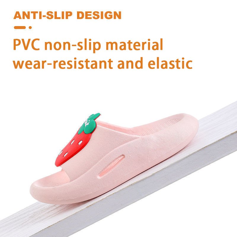Cute super soft in the cloud waterProof children slides slippers kids outdoor thick-soled open toe beach shoes for boy and girl