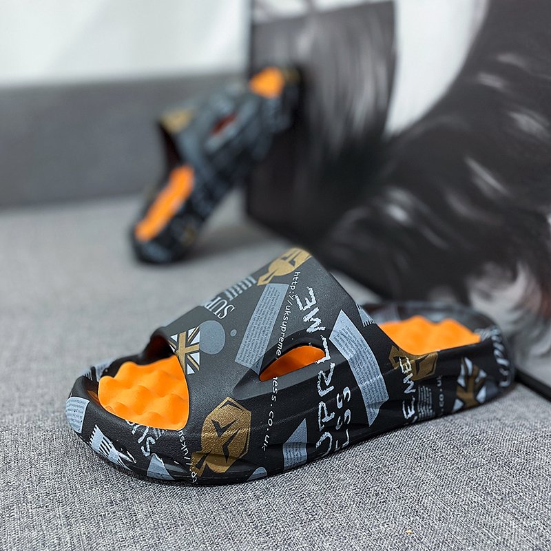Boutique Anti-slip Garden Shoes men's summer leisure outdoor non-slip universal breathable EVA light beach Slippers wholesale