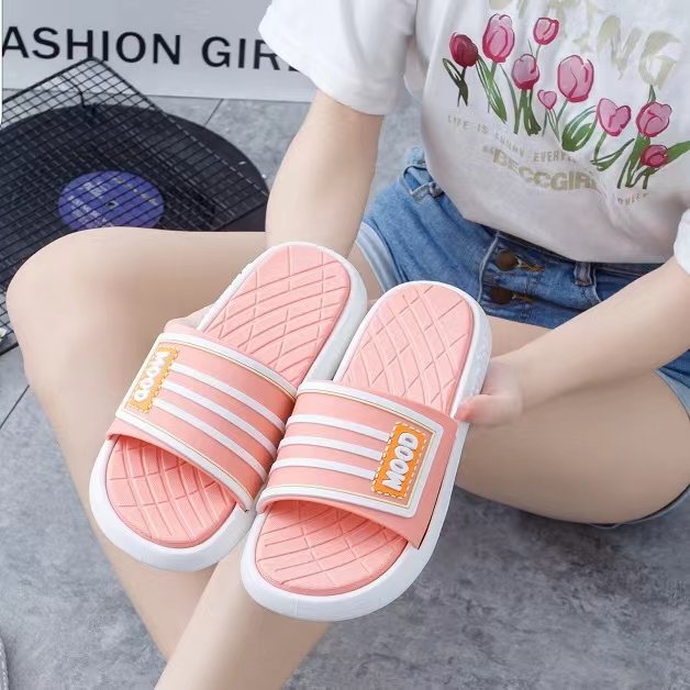 2024 New Summer Women Anti-Odor Non-Slip Super Soft Home Bath Beach Slides Slippers Sandals