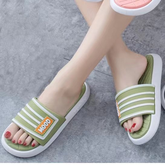 2024 New Summer Women Anti-Odor Non-Slip Super Soft Home Bath Beach Slides Slippers Sandals