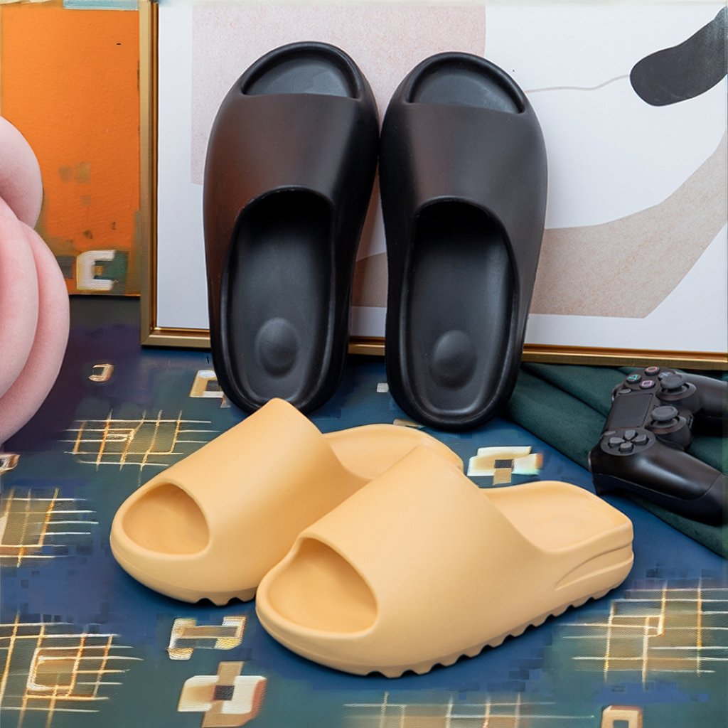 Lightweight Yezzy Slide Slippers for Kids Women Men Drop Shipping for Summer Beach Use Cheap Outdoor Ev
