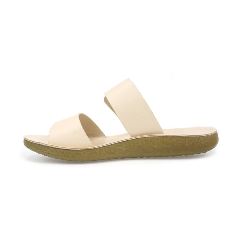 New producing ladies soft flat slide slipper outdoor Comfort beach shoes Casual Comfort Sandals for women
