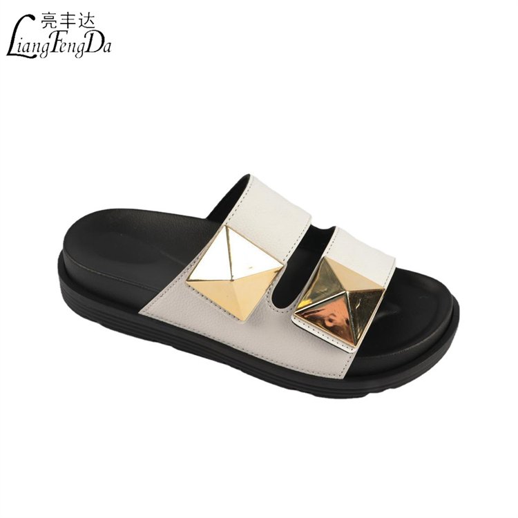 Designer Sandals Slides Slippers for Women Fashion Trendy Platform Sandals Factory Price Slip-on Luxury PVC PU CN;GUA for Ladies