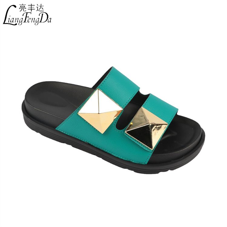 Designer Sandals Slides Slippers for Women Fashion Trendy Platform Sandals Factory Price Slip-on Luxury PVC PU CN;GUA for Ladies
