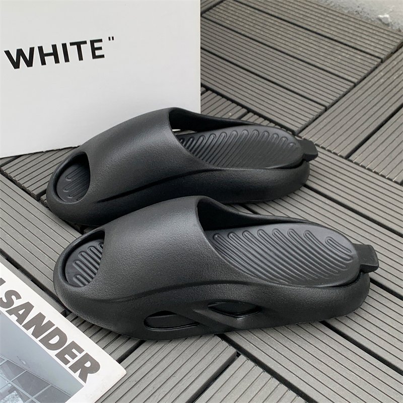 Wholesale Summer Fashionable and Breathable Men's EVA Anti-slip Flat Beach Slides Slippers for Outdoor Beach Walking Use