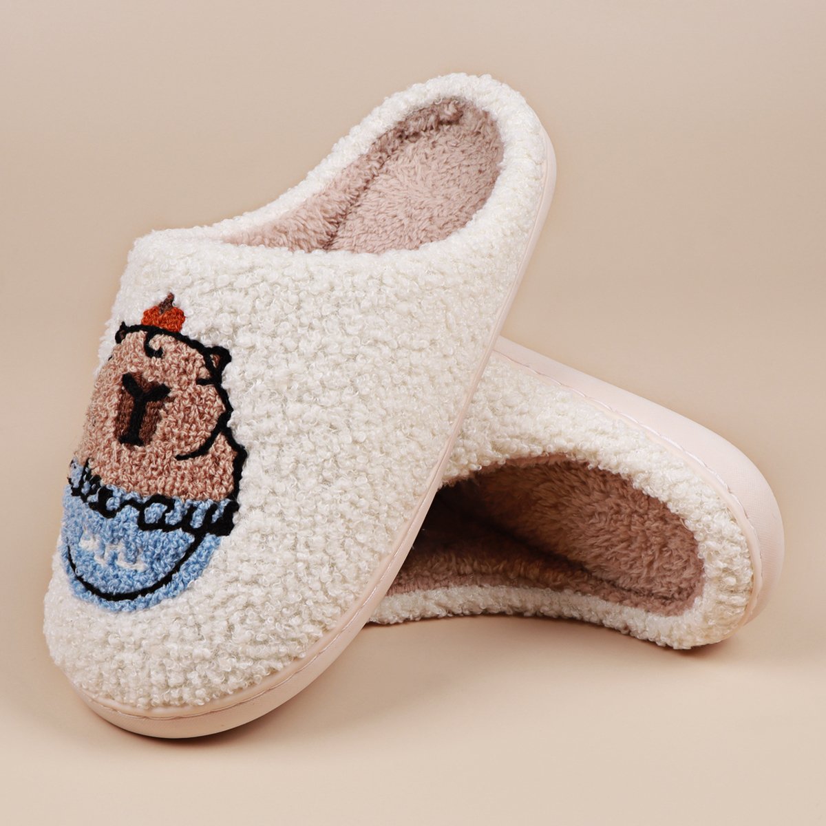 women printing slippers comfortable home warm slippers custom logo slide slippers