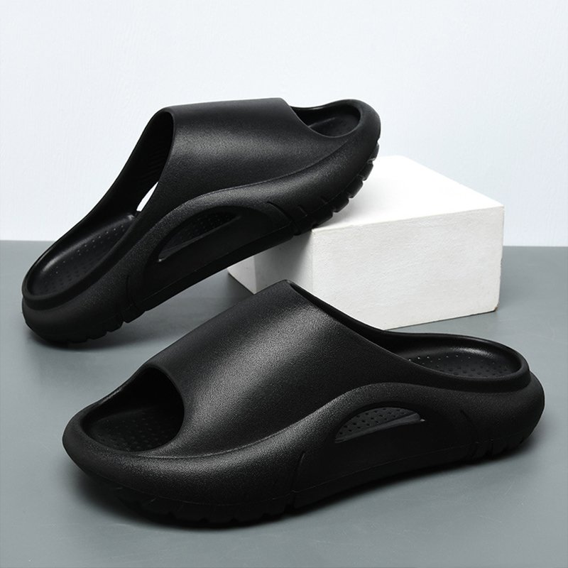 Personalized Custom Logo House Shoes Bedroom Slippers Men Custom Print Blank Slides Slippers With Logo