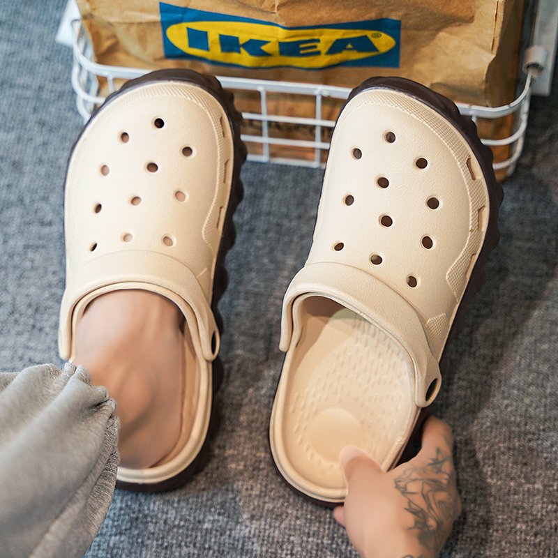 Wholesale men summer slides slippers EVA sport slippers beach unisex adult sandals plush shoes for mans casual slippers