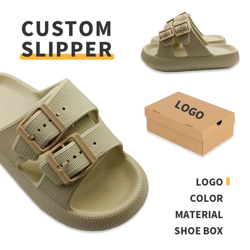 Women's Summer Outdoor Slides Slippers with Buckle Trendy Ladies Shoes at an Price