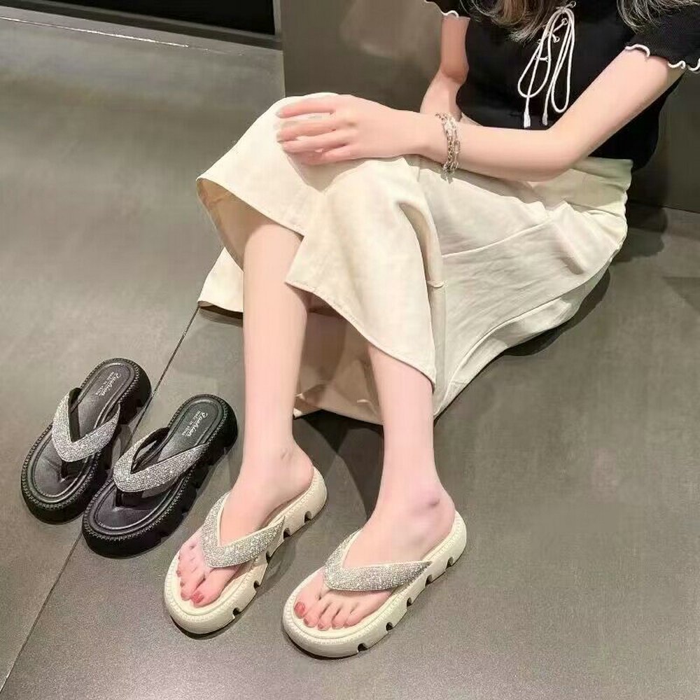 1.85 Dollars Model JSX015 Size 36-41 Soft Lightweight Bathroom Hot Sale Wholesale Latest Sandal Beach Slippers For Women