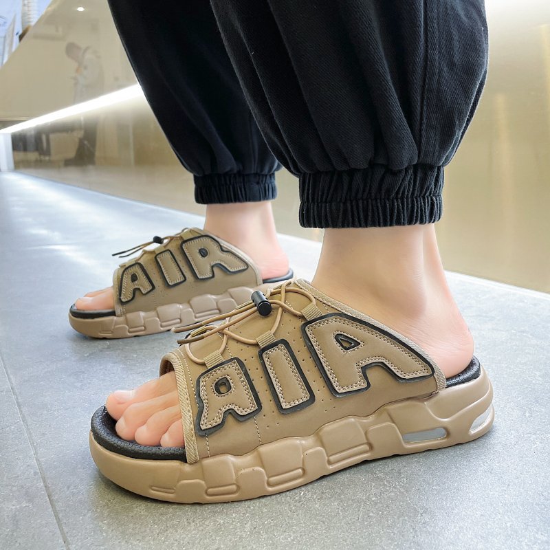 2023 New Trendy Brand High Quality Outdoor Beach Slide Sandals Men Cushioning Sports Slippers