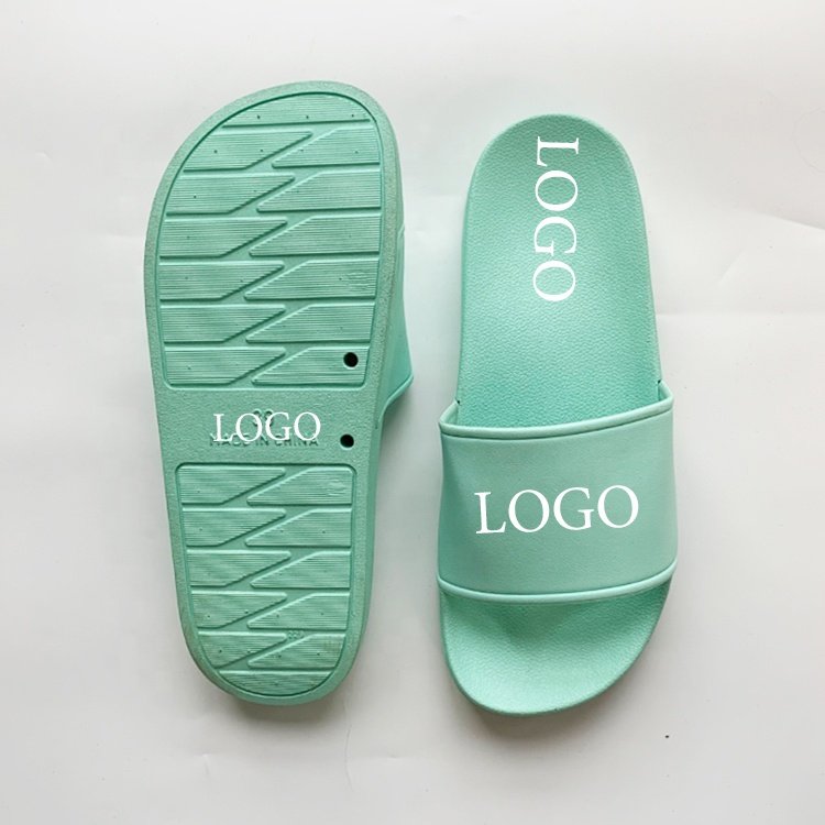 Wholesale Custom Rubber Slide Sandals Summer Beach Walk Slipper with EVA Insole Designer Fashion Sport Slide Slippers for men