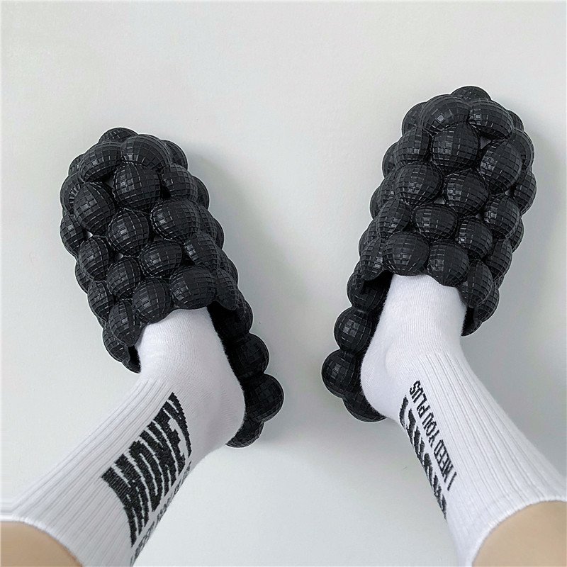 Fashion bubble slippers waterproof men slides