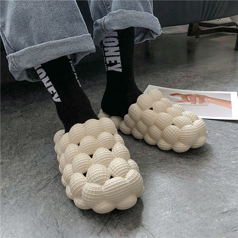 Fashion bubble slippers waterproof men slides