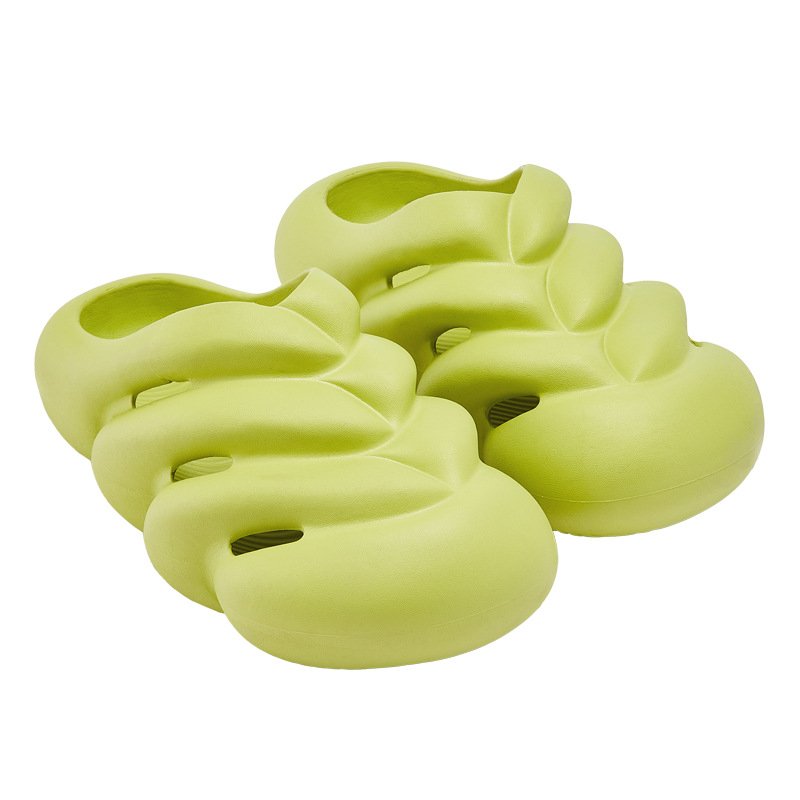 2023 Fashion Skeleton Slippers Anti-slip Men's Bench Slippers Thick-bottom Eva Slide Slippers For Women