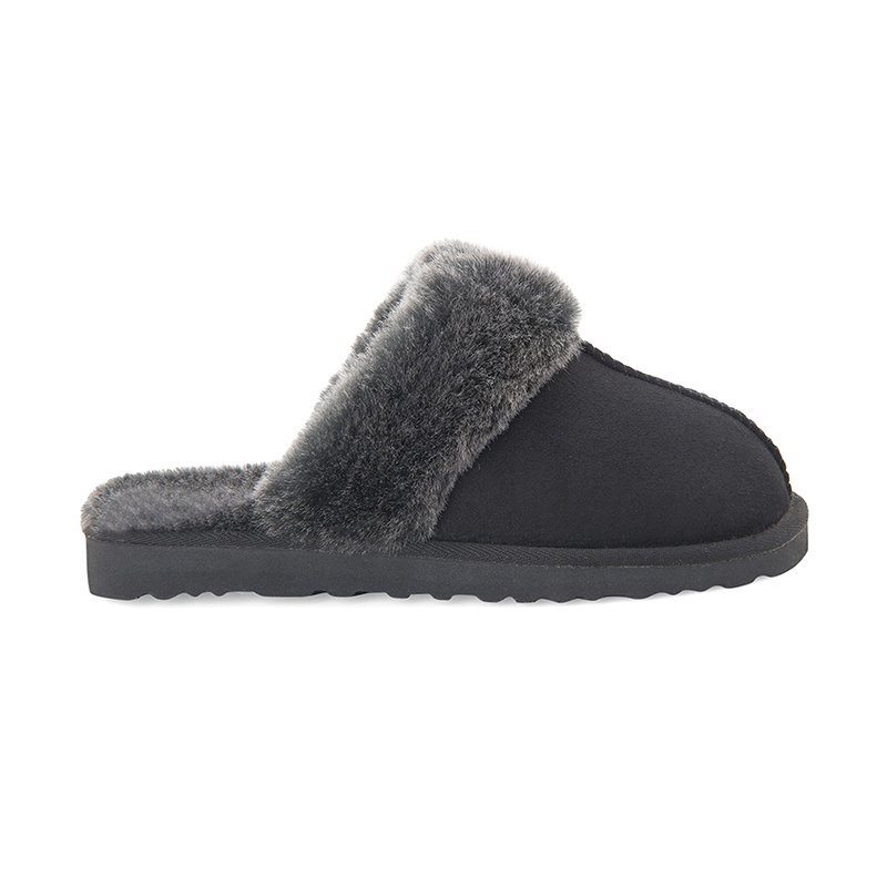 Slippers Hot Sale Warm Faux Suede Slippers winter women fashion sheepskin Slippers wool slides