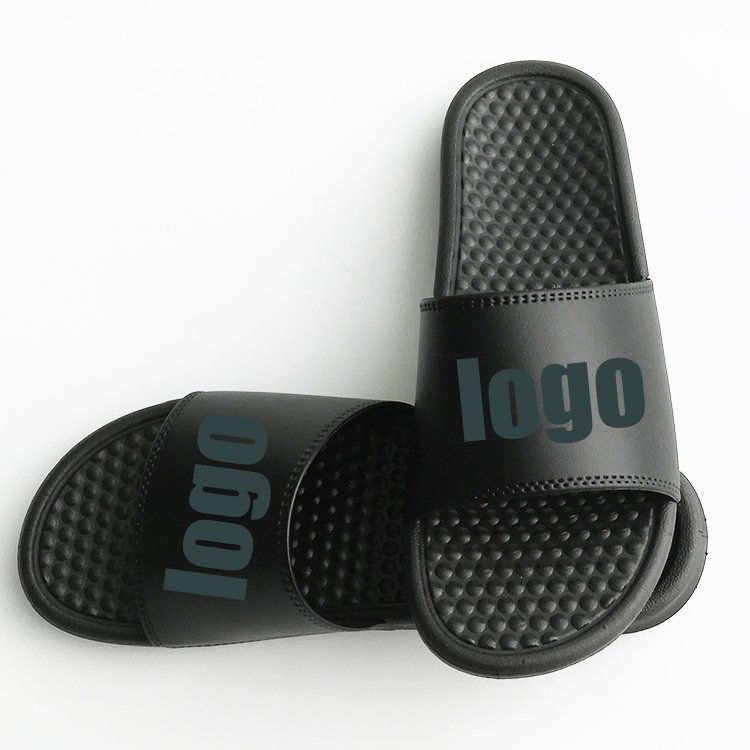 Factory Wholesale Women's slides sandals Custom logo slides Low MOQ foot Massage slides slippers Fast Delivery Massage sole