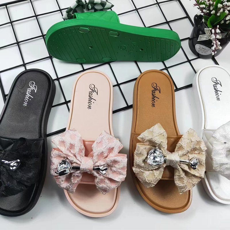 Heel Manufacturer Chaussure Femme Ladies Slides Sandals Slipper Shoe Women Slide Slippers