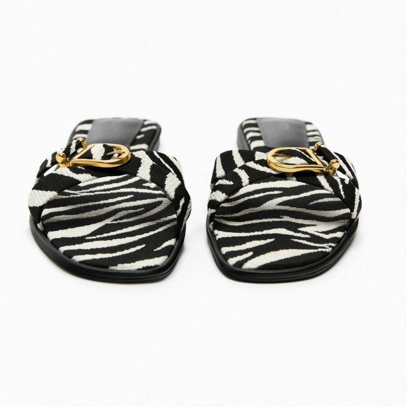 Tacones Mujer Factory Wholesale slippers Shoes Stylish Flip Flop Flat Mules Casual 2023 women's Chaussures femmes Sandals