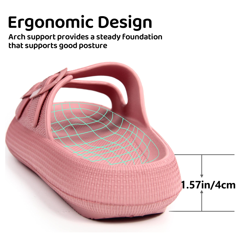 2024 Custom Designer High Quality EVA Women's Summer Beach Sandals Lightweight Flat Soft Non-slip Indoor Outdoor Slides Slippers