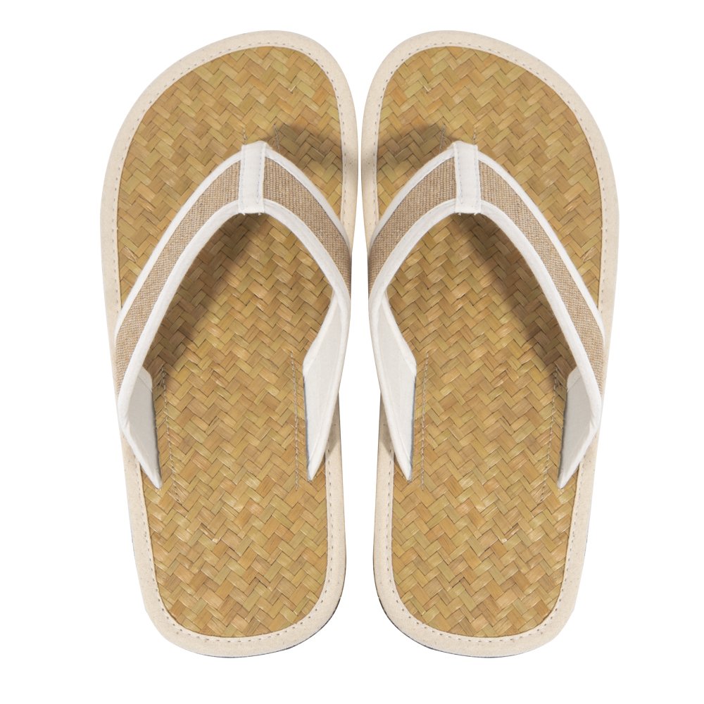 Handmade Summer Slippers Soft and Comfortable Sweat-Absorbing with Warm Cinnamon Powder Good Health Rubber Insole