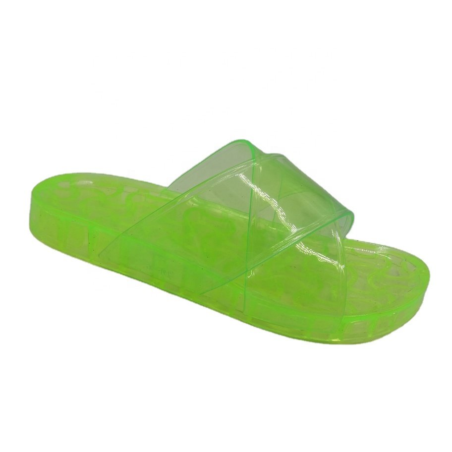 Jelly Slippers Women home transparent anti slide bathroom slippers summer casual jelly sandals shoes