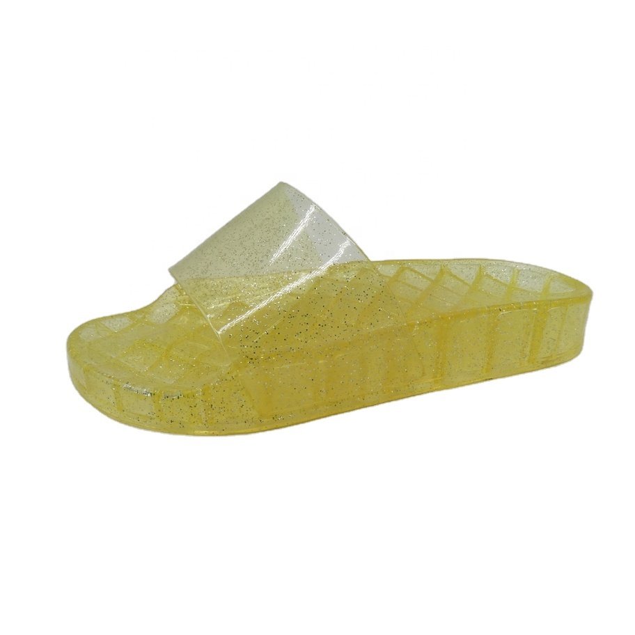 Jelly Slippers Women home transparent anti slide bathroom slippers summer casual jelly sandals shoes