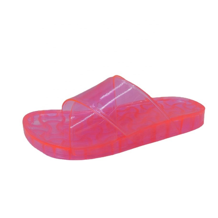 Jelly Slippers Women home transparent anti slide bathroom slippers summer casual jelly sandals shoes