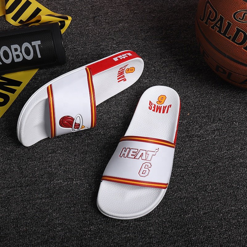 summer beach unisex adult home slides slippers male sporty slides adult house and outdoor walking shoes Word Cup Shoes