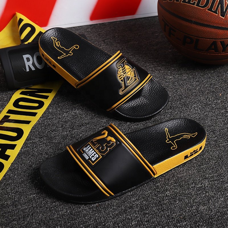 summer beach unisex adult home slides slippers male sporty slides adult house and outdoor walking shoes Word Cup Shoes