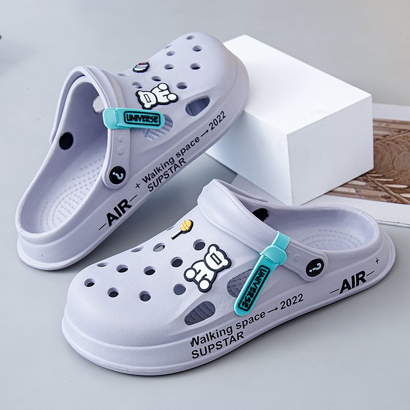 2024 New Men's Clog Shoes EVA Non-slip Garden Shoes Outdoor Beach Crocodile Unisex-adult Classic Clogs