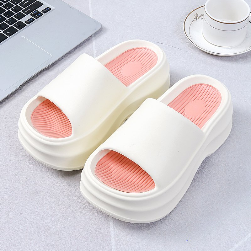 EVA platform designer shoes manufacturer custom home slides slippers women's shoes