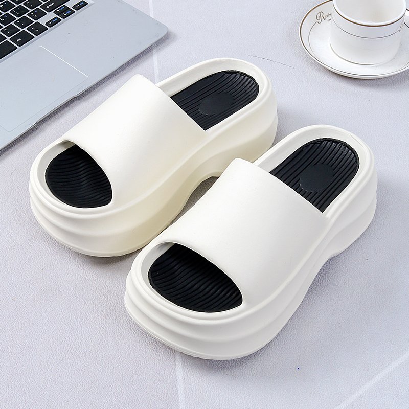 EVA platform designer shoes manufacturer custom home slides slippers women's shoes