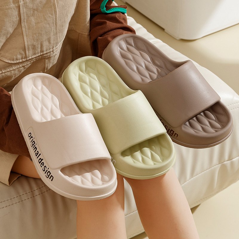 Wholesale Thick Sole Cheap Home Slipper Slides Slipper Comfortable Women's Shoes Non-slip Men's Shoes
