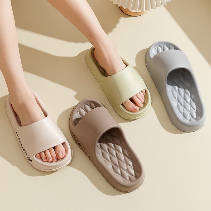 Wholesale Thick Sole Cheap Home Slipper Slides Slipper Comfortable Women's Shoes Non-slip Men's Shoes