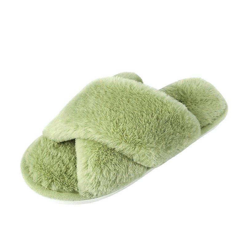 Brand Logo Custom Women Slipper Ladies Shoes Men fur Slides Sandals vintage fur slippers