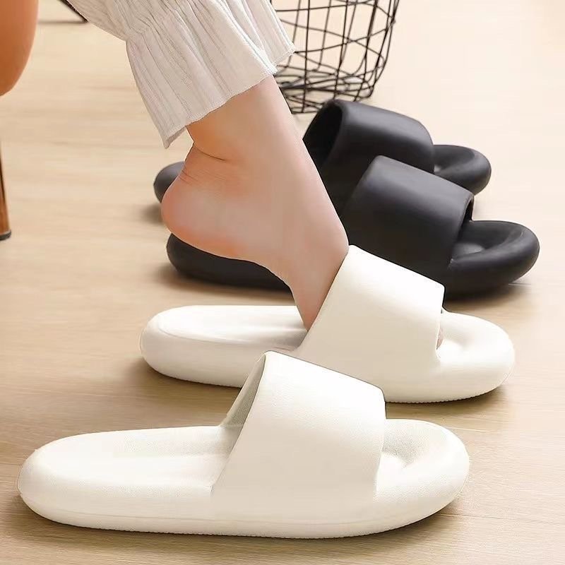 2024 new design custom Logo cushioned unisex recovery quick drying one piece mold slides slippers