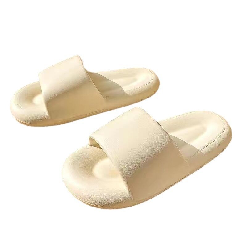 2024 new design custom Logo cushioned unisex recovery quick drying one piece mold slides slippers