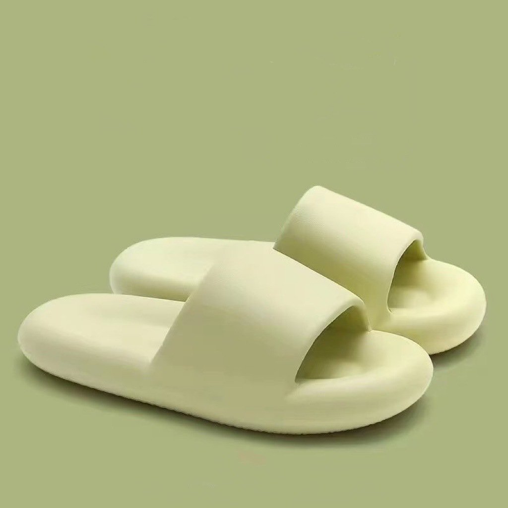 2024 new design custom Logo cushioned unisex recovery quick drying one piece mold slides slippers