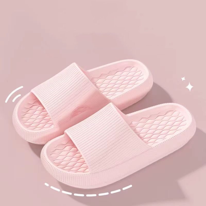 New Indoor Home Anti Slip Cozy Lightweight Bathroom Shower EVA Cloud Slides Versatile Fashion Seabeach Slides