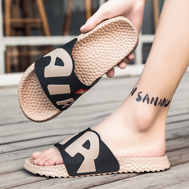 Wholesale Indoor/Outdoor Anti-Slip EVA Sole Casual Beach Shoes Thick Sole Men's Bathroom Ladies' Slides Slippers for Summer