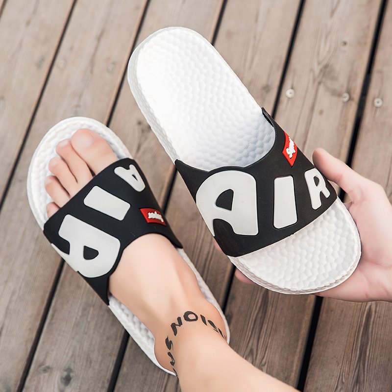 Wholesale Indoor/Outdoor Anti-Slip EVA Sole Casual Beach Shoes Thick Sole Men's Bathroom Ladies' Slides Slippers for Summer